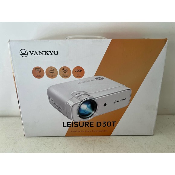 New Vankyo Projector and 100” Screen D30T - Picture 5 of 16